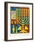 Sacred Furniture and Vessels of the Tabernacle of Israel, 15th Century-CJ Smith-Framed Giclee Print