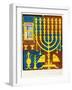 Sacred Furniture and Vessels of the Tabernacle of Israel, 15th Century-CJ Smith-Framed Giclee Print