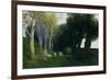 Sacred Grove, 1886-Arnold Bocklin-Framed Giclee Print