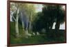 Sacred Grove, 1886-Arnold Bocklin-Framed Giclee Print