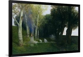 Sacred Grove, 1886-Arnold Bocklin-Framed Giclee Print