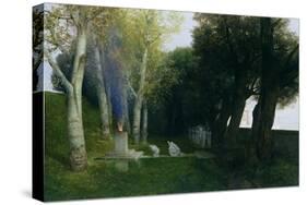 Sacred Grove, 1886-Arnold Bocklin-Stretched Canvas