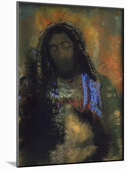 Sacred Heart, 1910-Odilon Redon-Mounted Giclee Print