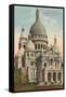 Sacred Heart Basilica, Montmartre-null-Framed Stretched Canvas