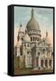 Sacred Heart Basilica, Montmartre-null-Framed Stretched Canvas