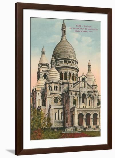 Sacred Heart Basilica, Montmartre-null-Framed Art Print