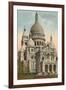 Sacred Heart Basilica, Montmartre-null-Framed Art Print