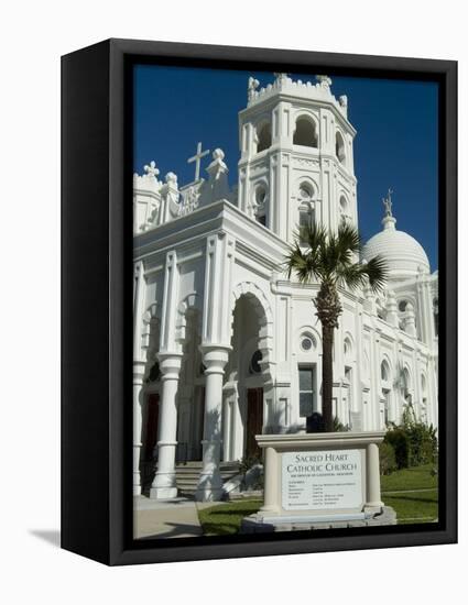 Sacred Heart Catholic Church, Historic District, Galveston, Texas, USA-Ethel Davies-Framed Stretched Canvas