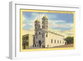 Sacred Heart Church, Tijuana-null-Framed Premium Giclee Print