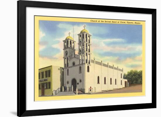 Sacred Heart Church, Tijuana-null-Framed Art Print