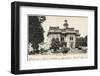 Sacred Heart College Showing Earthquake Damage-null-Framed Photographic Print