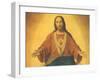 Sacred Heart of Jesus, 1965-null-Framed Giclee Print