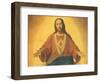 Sacred Heart of Jesus, 1965-null-Framed Giclee Print