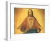 Sacred Heart of Jesus, 1965-null-Framed Giclee Print