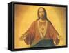 Sacred Heart of Jesus, 1965-null-Framed Stretched Canvas