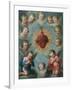 Sacred Heart of Jesus Surrounded by Angels, c.1775-Jose de or Joseph Paez-Framed Giclee Print