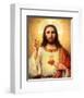 Sacred Heart of Jesus-null-Framed Art Print