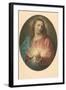 Sacred Heart of Jesus-null-Framed Art Print