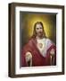 Sacred Heart of Jesus-Vittorio Bianchini-Framed Giclee Print