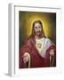 Sacred Heart of Jesus-Vittorio Bianchini-Framed Giclee Print