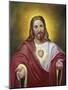 Sacred Heart of Jesus-Vittorio Bianchini-Mounted Giclee Print