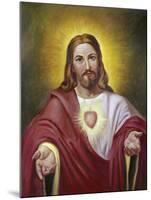 Sacred Heart of Jesus-Vittorio Bianchini-Mounted Giclee Print
