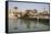 Sacred Lake (Foreground), Karnak Temple, Luxor, Thebes, Egypt, North Africa, Africa-Richard Maschmeyer-Framed Stretched Canvas