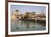 Sacred Lake (Foreground), Karnak Temple, Luxor, Thebes, Egypt, North Africa, Africa-Richard Maschmeyer-Framed Photographic Print