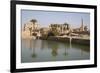 Sacred Lake (Foreground), Karnak Temple, Luxor, Thebes, Egypt, North Africa, Africa-Richard Maschmeyer-Framed Photographic Print