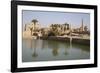 Sacred Lake (Foreground), Karnak Temple, Luxor, Thebes, Egypt, North Africa, Africa-Richard Maschmeyer-Framed Photographic Print