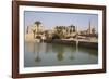 Sacred Lake (Foreground), Karnak Temple, Luxor, Thebes, Egypt, North Africa, Africa-Richard Maschmeyer-Framed Photographic Print