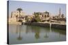 Sacred Lake (Foreground), Karnak Temple, Luxor, Thebes, Egypt, North Africa, Africa-Richard Maschmeyer-Stretched Canvas