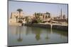 Sacred Lake (Foreground), Karnak Temple, Luxor, Thebes, Egypt, North Africa, Africa-Richard Maschmeyer-Mounted Photographic Print