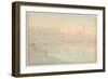 Sacred Lake, Karnak, 1905 (W/C over Pencil on Paper)-Henry Bacon-Framed Giclee Print