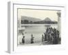 Sacred Lake of Pushkar, Near Ajmer, January 1912-English Photographer-Framed Photographic Print