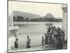 Sacred Lake of Pushkar, Near Ajmer, January 1912-English Photographer-Mounted Premium Photographic Print