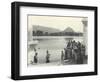 Sacred Lake of Pushkar, Near Ajmer, January 1912-English Photographer-Framed Photographic Print