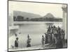 Sacred Lake of Pushkar, Near Ajmer, January 1912-English Photographer-Mounted Photographic Print