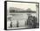 Sacred Lake of Pushkar, Near Ajmer, January 1912-English Photographer-Framed Stretched Canvas