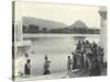 Sacred Lake of Pushkar, Near Ajmer, January 1912-English Photographer-Stretched Canvas