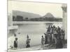 Sacred Lake of Pushkar, Near Ajmer, January 1912-English Photographer-Mounted Photographic Print