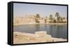 Sacred Lake, Temple of Karnak, Karnak-Philip Craven-Framed Stretched Canvas