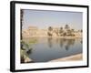 Sacred Lake, Temples of Karnak, Karnak, Near Luxor, Thebes, UNESCO World Heritage Site, Egypt-Philip Craven-Framed Photographic Print