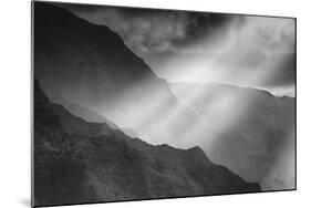 Sacred Light and the Na Pali Coast, Kauai Hawaii-Vincent James-Mounted Photographic Print