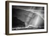 Sacred Light and Waves at the Na Pali Coast, Kauai Hawaii-Vincent James-Framed Photographic Print