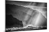 Sacred Light and Waves at the Na Pali Coast, Kauai Hawaii-Vincent James-Mounted Photographic Print