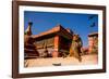 Sacred Monkey Temple, Kathmandu, Nepal, Asia-Laura Grier-Framed Photographic Print