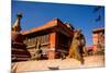 Sacred Monkey Temple, Kathmandu, Nepal, Asia-Laura Grier-Mounted Premium Photographic Print