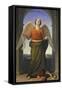 Sacred Music-Luigi Mussini-Framed Stretched Canvas