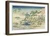 Sacred Pool at Jogaku, C 1832-Katsushika Hokusai-Framed Giclee Print